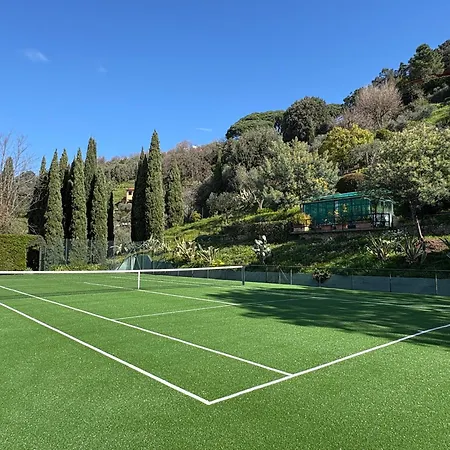 Torretta House, Inside A Private Park, Pool, Tennis, Ac, Parking Next And Parking In Lerici! * Lerici